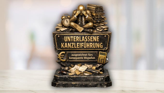 Award für unterlassene Kanzleiführung