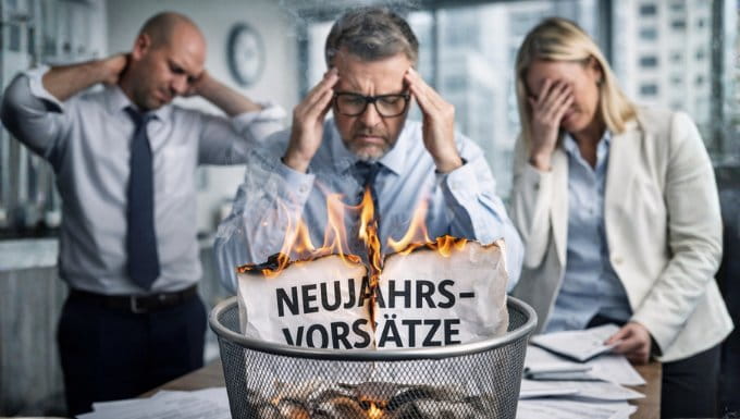 Steuerberater Neujahrsvorsätze verpufft